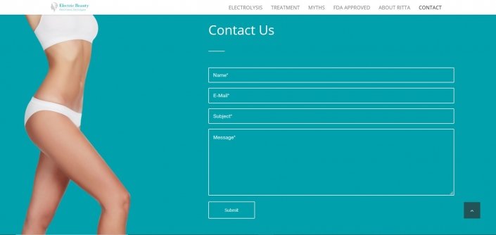 contact page design website designer tampa